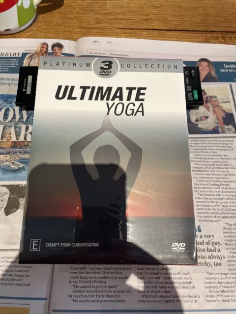 ULTIMATE YOGA 3 DVD Platinum Collection Boxset NEW sealed