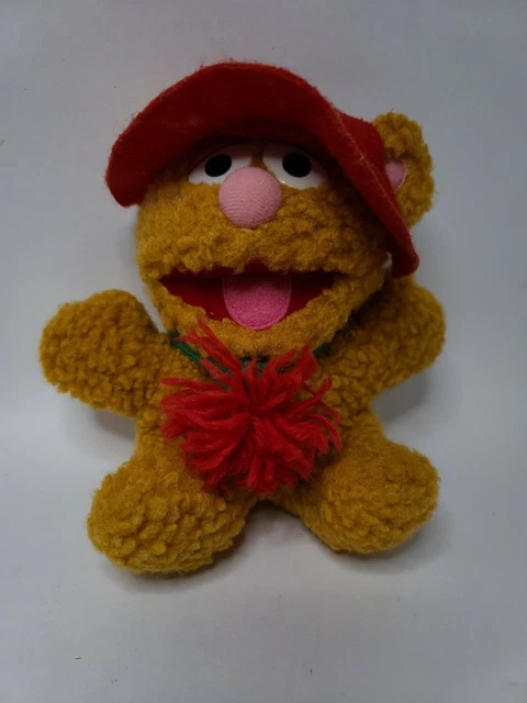 VTG McDonalds Presents Jim Henson's Muppet Babies 1987 Baby Fozzie Bear 9" Plush