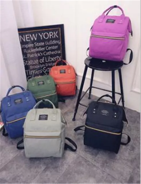 Women Men Backpack, Canvas School Bag, Travel Bag for Outdoor Camping Traveling