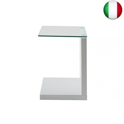 Bianco Tavolino 40 x 50 x 35 cm AC Design Furniture Michel 