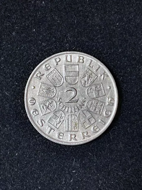 Silbermünze  ÖSTERREICH  2 Schilling  1931   W.A. MOZART