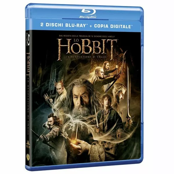 Blu-ray Lo Hobbit - La desolazione di Smaug - Ian McKellen, Martin Freeman, Rich