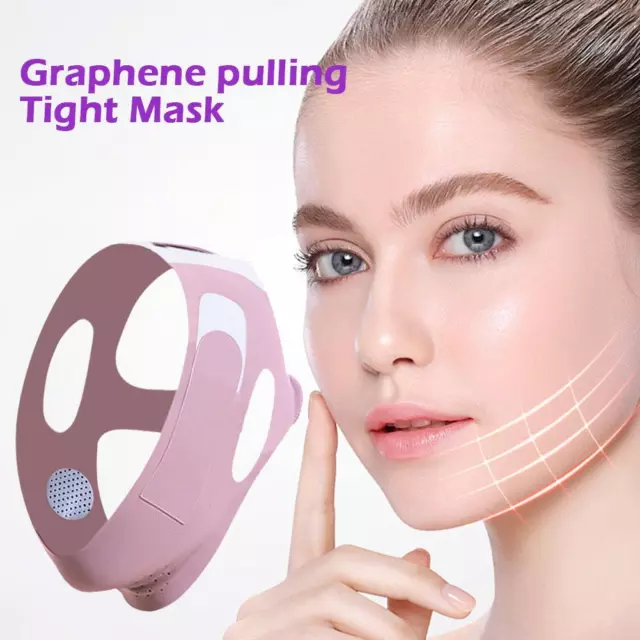 Double Chin Reducer V Line Face Lifting Tape Face Strap Soft Silicone ChinStrap`