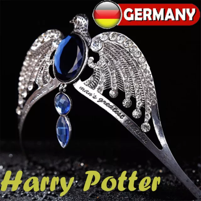 Harry Potter Ravenclaw Kristall Diadem Kopfschmuck Krone Decor Cosplay Geschenk