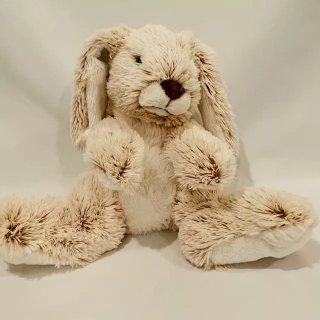 Melissa & Doug Burrow Floppy Bunny Rabbit 9" Sitting Stuffed Plush Animal Easter
