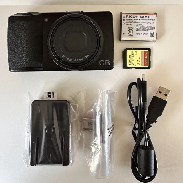 RICOH GR IIIx III X 24.0 MP Compact Digital camera used from japan