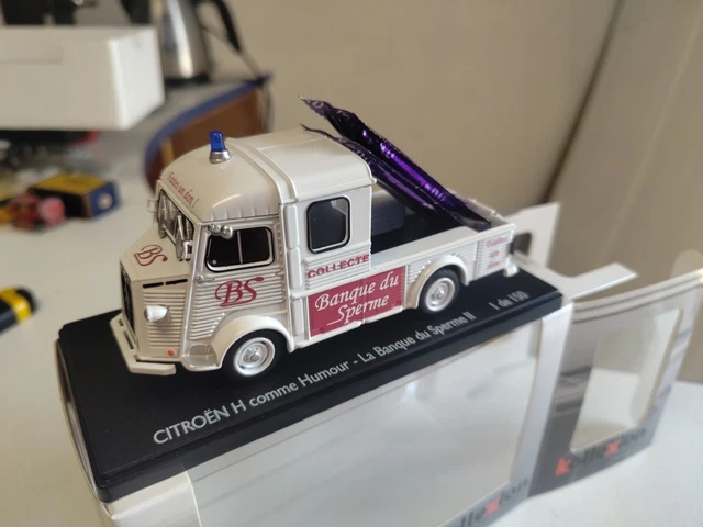 Modèle Réduit 1/43 CITROËN TYPE H HY Autocar Navette 1962 Par Eligor - Neuf En Boîte Blister - Collection