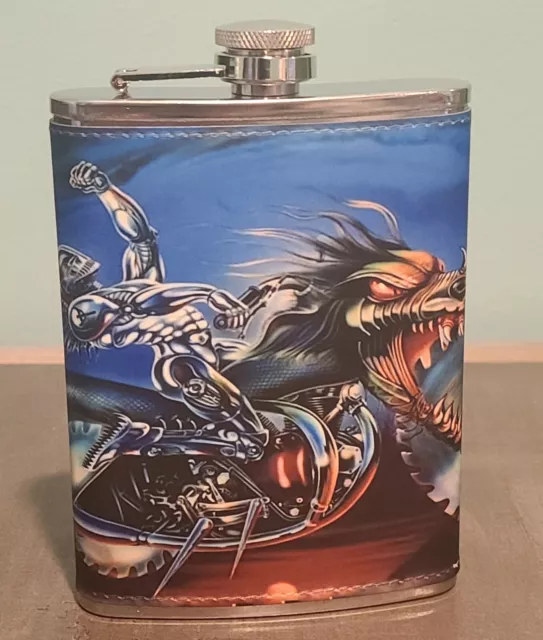 Judas Priest: Painkiller 8 oz flask custom made NEW