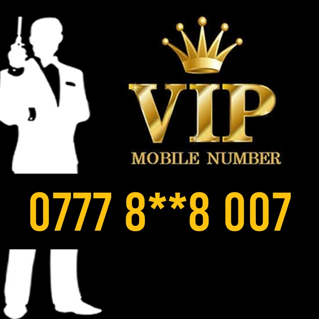 Gold Vip Memorable Phone Number Easy To Remember Mobile Business Simcard - 007