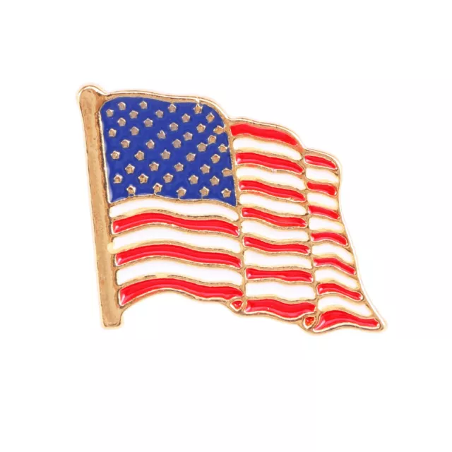 Brooch Pin Flag 4th of July Party Favor European and American