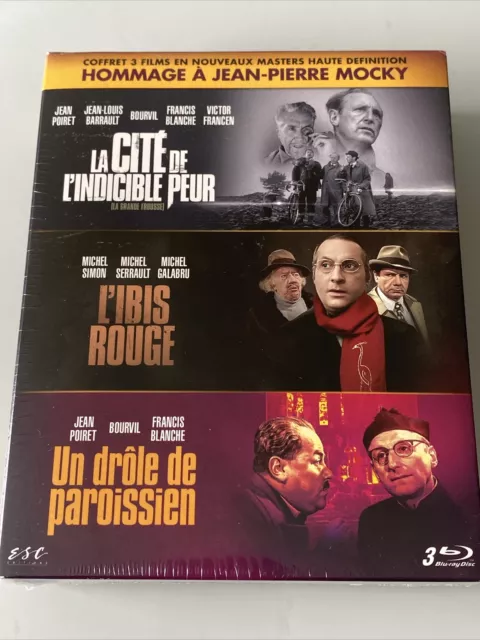 La Cite De L Indicible Peur Drole De Paroissien Ibis Rouge Coffret Bluray Mocky