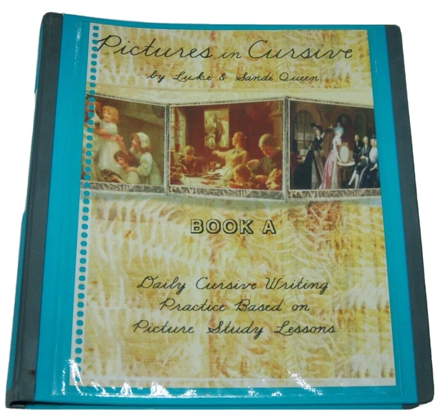 PICTURES IN CURSIVE Luke & Sandi Queen Daily Practice Based on