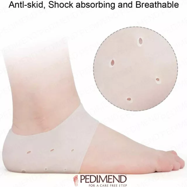 Pedimend™ Gel Heel Protector to Heal Dry, Cracked Heels (1PAIR) - Foot Care - UK