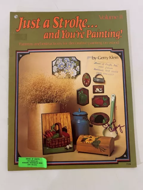 Just A Stroke and You're Painting Volume II de Gerry Klein 1975