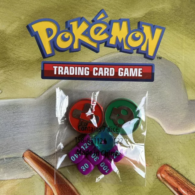 Damage Counters, Burn & Poison Mew VMax Battle Deck Pokémon TCG