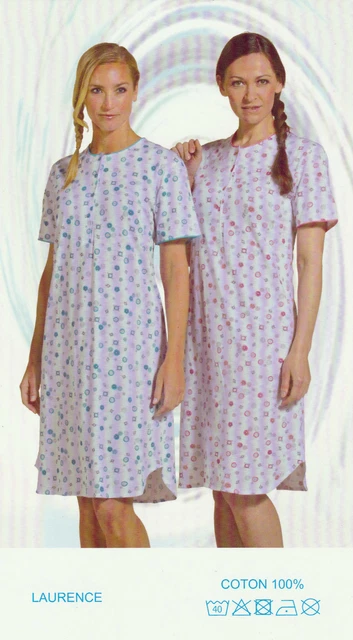 Chemise De Nuit Courte Figfort - XXL - Blanche - Portugal - Coffret D'origine