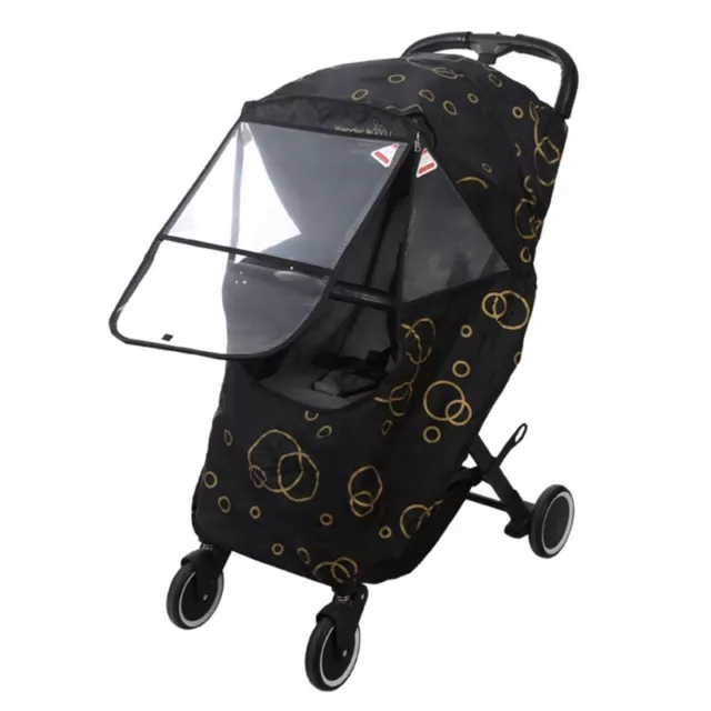 Stroller Rain Cover Weather Shield Pushchair Cover Universal Stroller Accessory