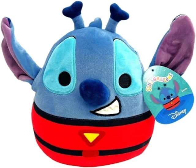 *RARE* ALIEN STITCH Squishmallow Space Suit Disney 8" Plush Soft Toy ...