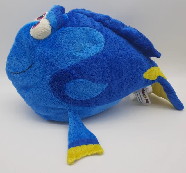 17” DORY FINDING Nemo Pillow Pet Blue Fish Plush Disney PIXAR 12.95