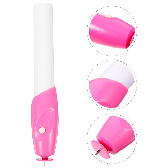 2 Stück batteriebetriebener Papier-Quilling-Stift, geschlitztes