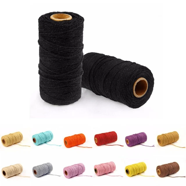 Christmas Home Decor DIY Rope Cotton Cords Packing Craft Projects Twine String