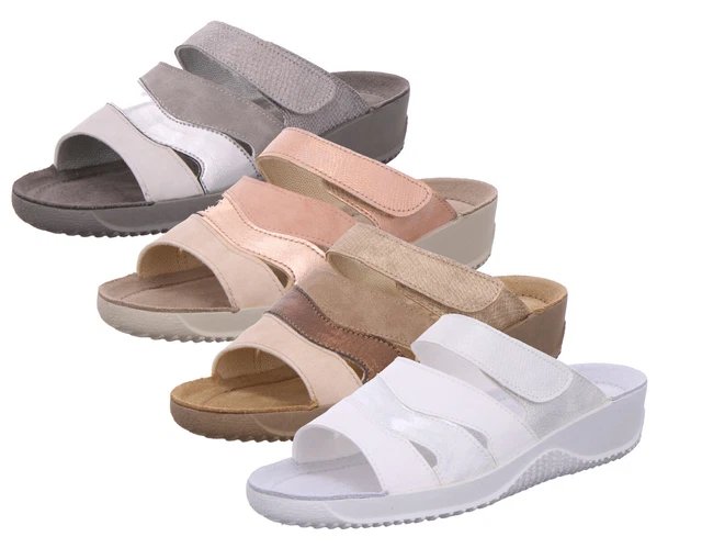 Rohde 1953 Soltau-40 Femmes Sabots Mules Largeur F 1/2 Multicolore
