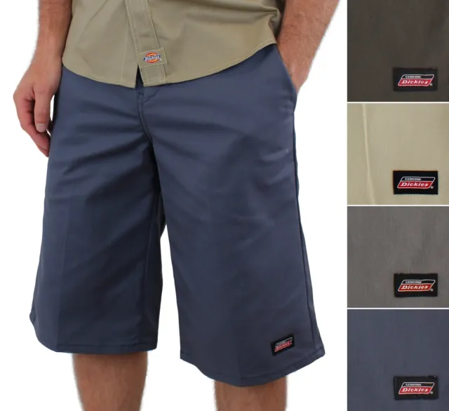 Dickies Men's Utility Shorts, Everyday Five-Pocket Design, 13" Inseam Shorts