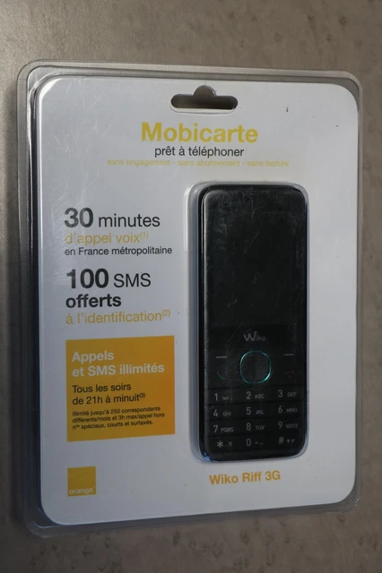 Téléphone Wiko Y61 16 Go Noir - Bloqué / Pour Pièces Détachées