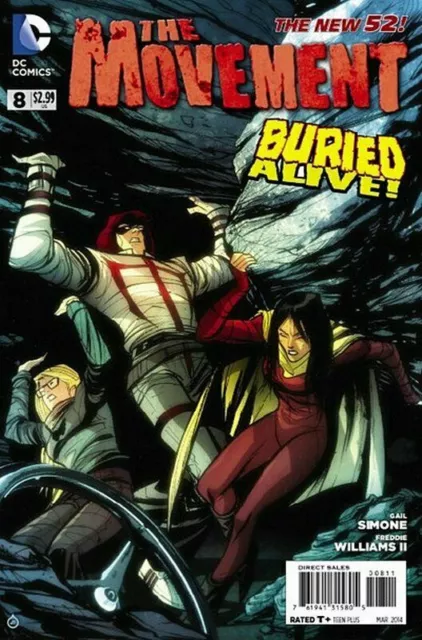 The Movement #8 Comic 2014 - DC Comics - Supernatural Superheroes