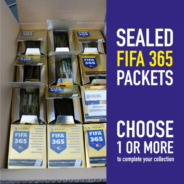 PANINI different sealed packets FIFA365 2016 - choose your pack tüte bustina
