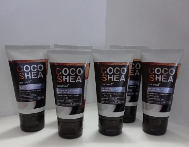 Crema de manos Bath And Body Works Coco Karité COCO ricamente nutritiva 2,5 oz NUEVA EN MUY BUEN ESTADO