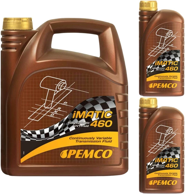 7L PEMCO Imatic 460 Cvt-Fluid Huile pour Boîte à Vitesse Automatique Engrenages