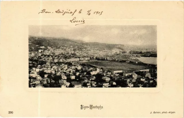 CPA AK Geiser 390 ALGER MUSTAPHA ALGERIA (705772)
