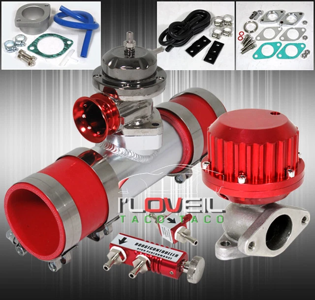 Type-Rs Blow Off Valve Gm Top Red Lip+Bov Pipe+Wastegate+Turbo Boost Controller Type-Rs Blow Off Valve Gm Top Red Lip+Bov Pipe+Wastegate+Turbo Boost Controller