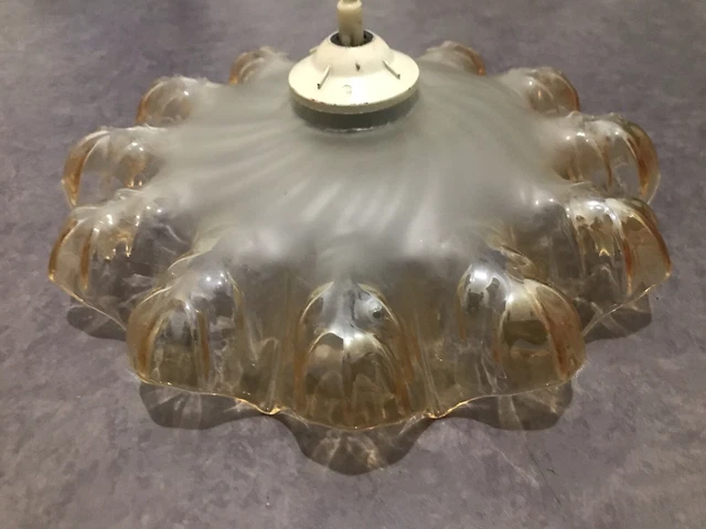 Lustre Suspendu Industriel 3 Lampes - Abat-jur Métal Et Rotin - Style Vintage E27 - Pour Salon, Restaurant Ou Chambre