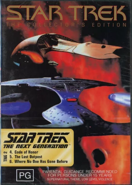 Star Trek the Next Generation TNG 2 DVD (Region 4) Brand New & Sealed- Free Post