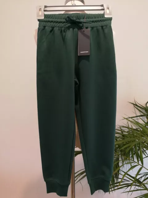 Country Road Boys Green  Logo Sweat Pants  Joggers Teen Size 8 Bnwt Rrp $59.95