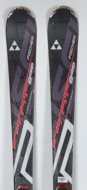 Fischer Progressor 800 Schwarz/Rot - Ski Gebraucht