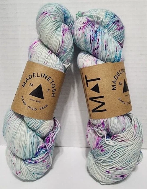 Madeline Tosh - Dancing On Ice - Merino Wool Lot of 2 Skeins
