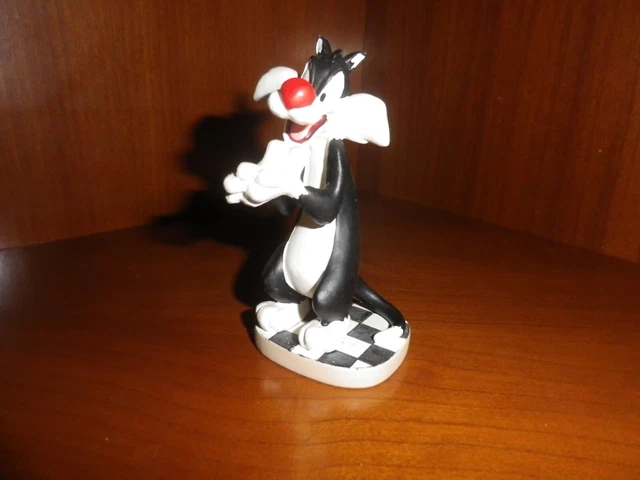 Figurine Sylvester Grosminet - Démons Merveilles - Statue Rare Looney Tunes