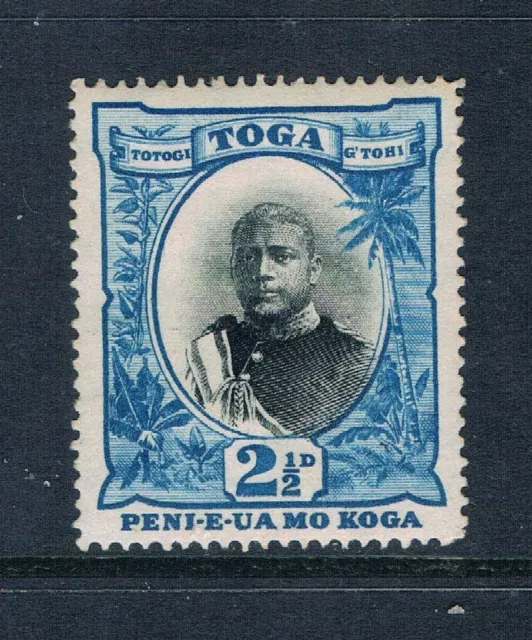 Tonga 1897 - 2½d KGI Portrait - Wmk-Upwards - SC 42v [SG 43] MINT H1