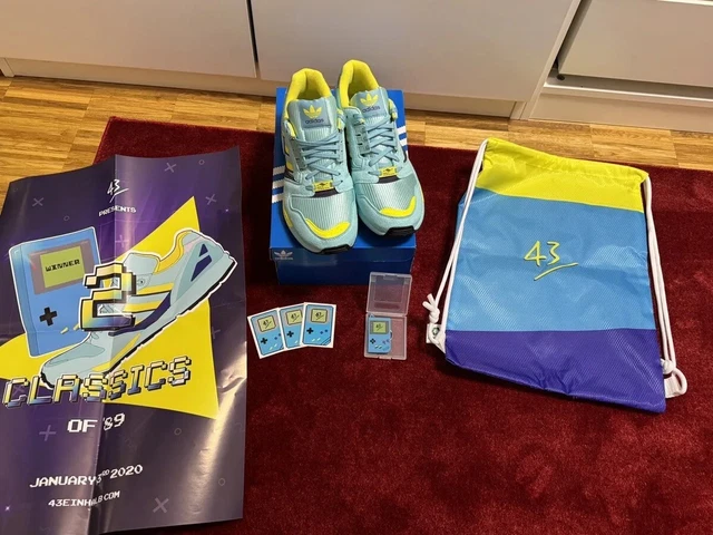Adidas zx 8000 Aqua Sneaker Gr. 42 Neu + OVP + Beutel, Poster, Anhänger