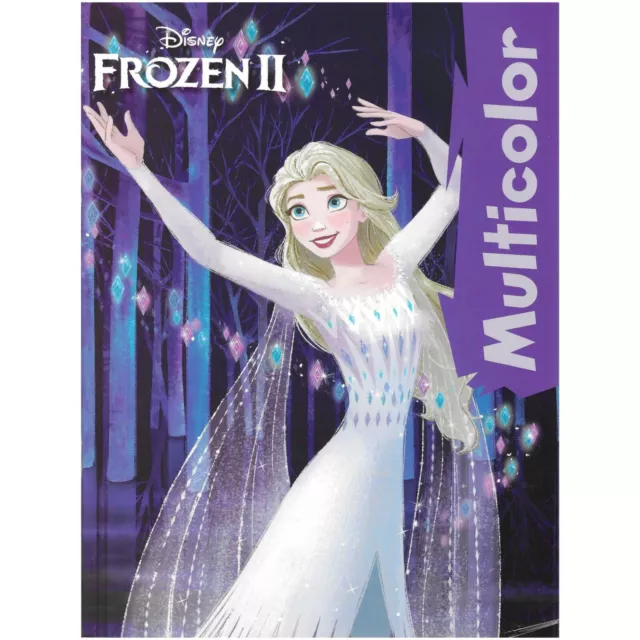 Kindermalbuch 16 Motive Disney Frozen II incl. Vorlage