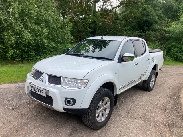 MITSUBISHI L200 BARBARIAN 4x4 Double Cab Pickup 2.5TD 2012, 132k, No ...