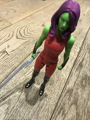 Marvel Titan Hero Series 12" Gamora Guardians of the Galaxy figurine RARE