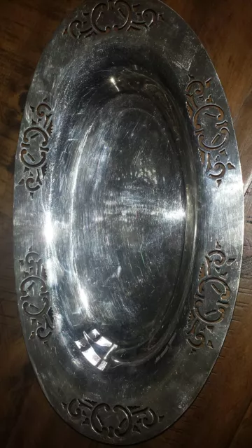 Antique William Rogers  EPNS Serving DISH Tray
