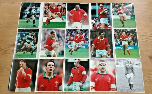 Wales Rugby Players Original Press Photographs