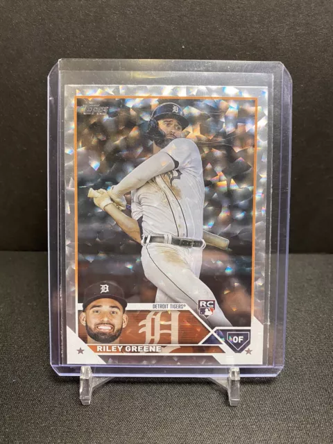2023 Topps Series 1 RILEY GREENE Collectors Super Box Silver Foil Board RC #31