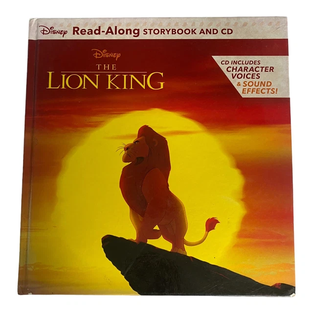 DISNEY READ-ALONG STORYBOOK and CD The Lion King EUR 1,58 - PicClick IT