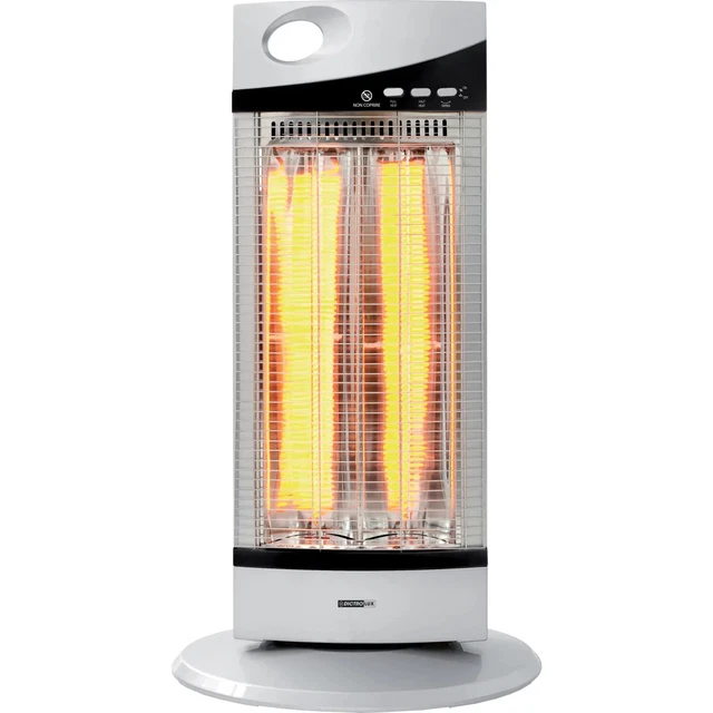 Chauffage électrique Portable 1200W - Petit Radiateur Pour Bureau Et Chambre, Fonction Chauffe-pieds, Sécurité Anti-basculement - 14